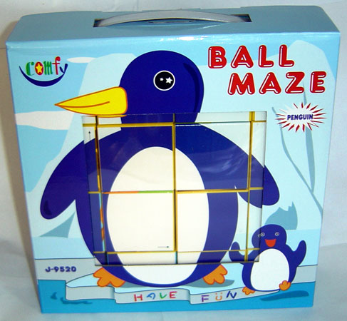 three in one ball maze puzzle