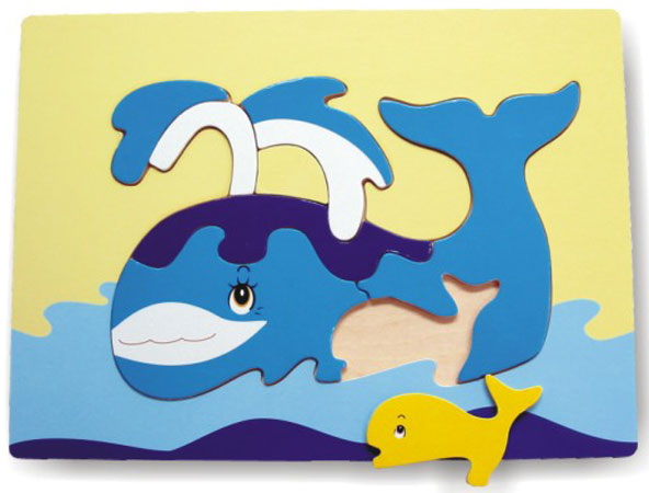 fish puzzle, whale puzzle, wooden puzzle, toy puzzle, wooden jigsaw puzzle, educational toy