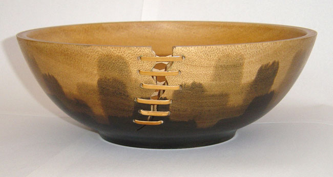 wooden vase, wooden bowl, mango wood bowl, mango wood vase, hand stained vase