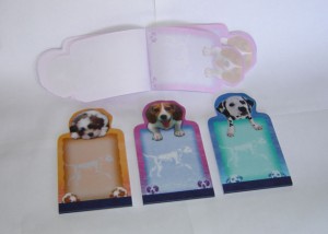 memo pads, die cut memo pads, animal notepad, animal memo pad