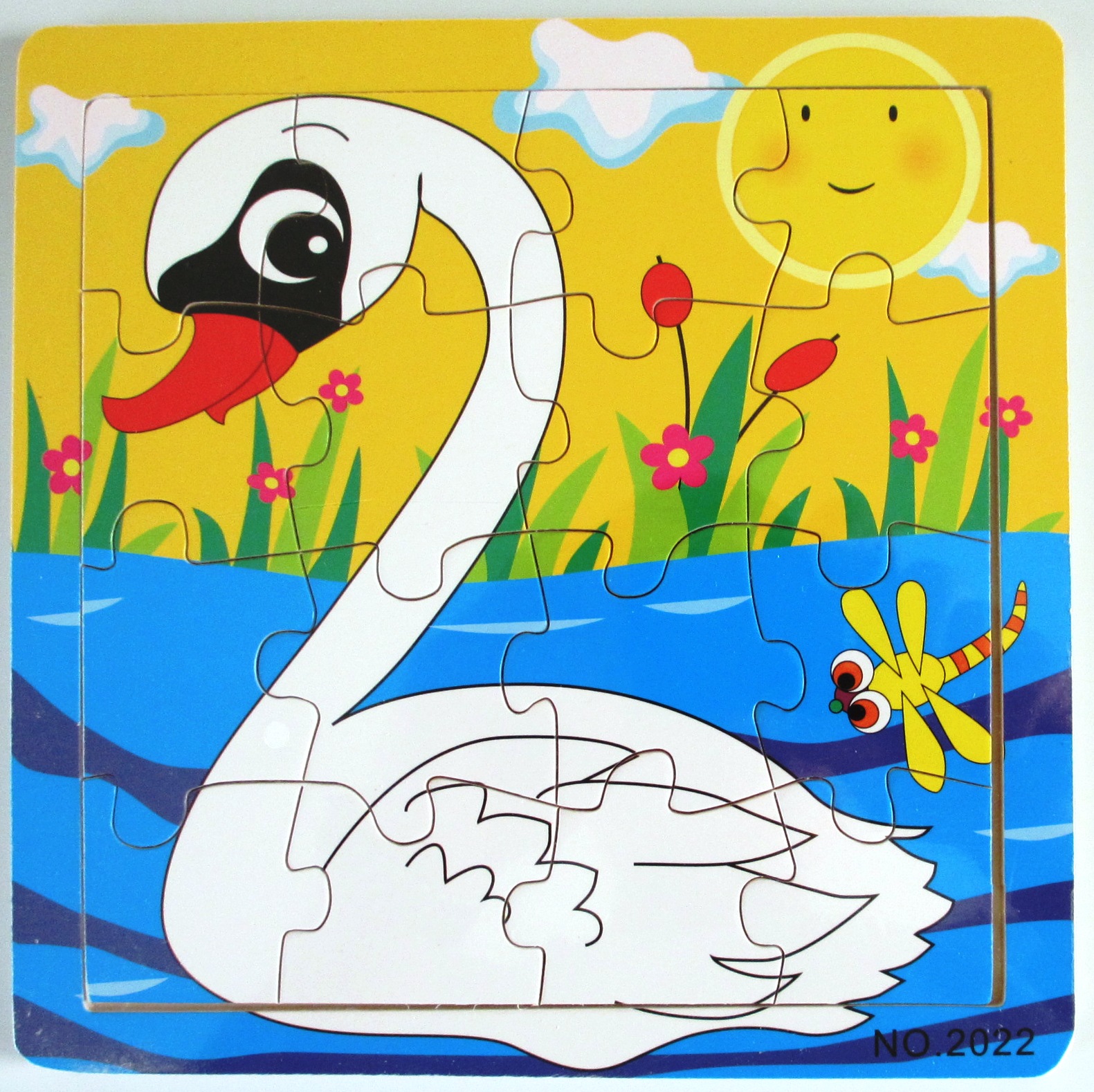 Swan wooden jigsaw puzzle