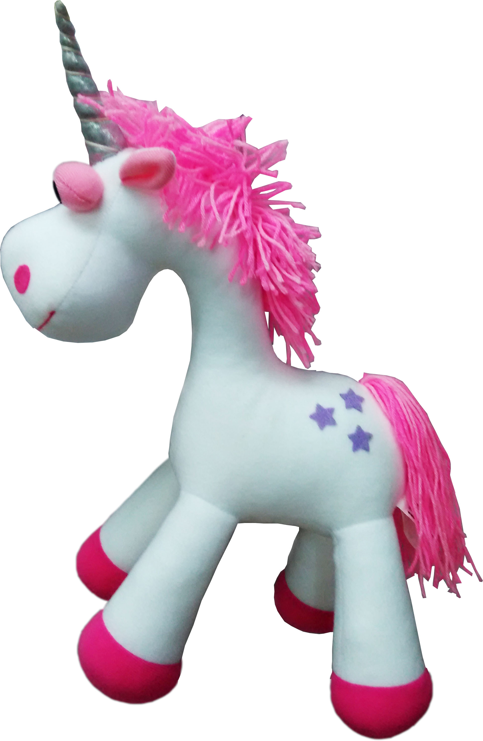 Springy unicorn mobile for children's bedroom ceiling