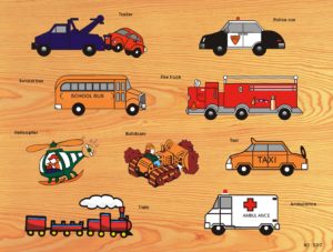 Wooden Jigsaw Puzzle, transport vehicles
